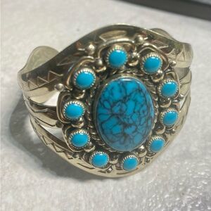 Vintage Bell Cuff Bracelet
